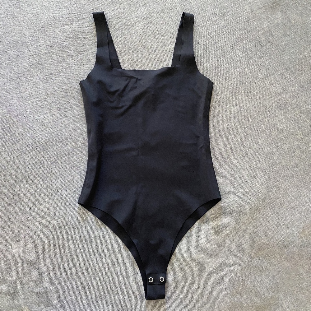 Black Shapewear Bodysuit, Size S/M, New